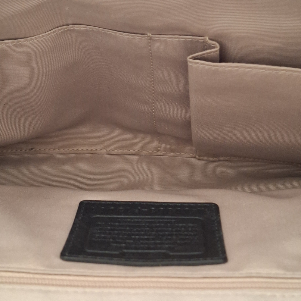 Coach Hamilton Satchel Bag Black - Picture 7 of 10